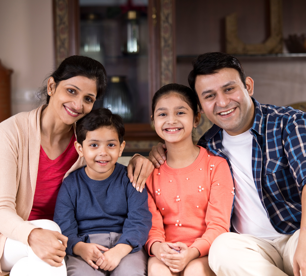 Happy Healthy Family